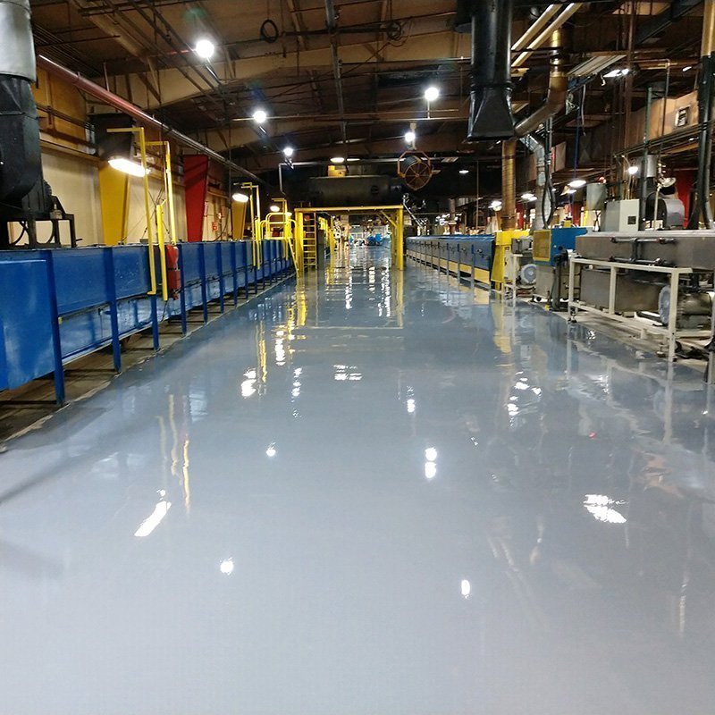 Light Grey | Floor Epoxy Resin Kit for Garages, Basements, Warehouses,  Retail Stores | Choose Size