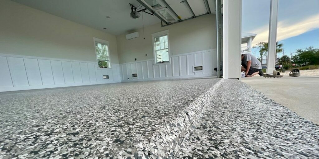 garage epoxy flooring - professional surface restoration - toledo ohio